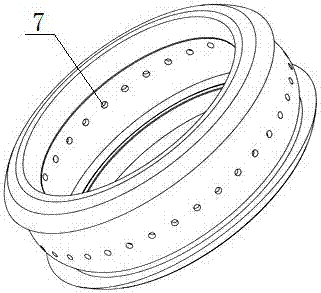 ZGM type repairable metal ceramic composite grinding roller and manufacturing method