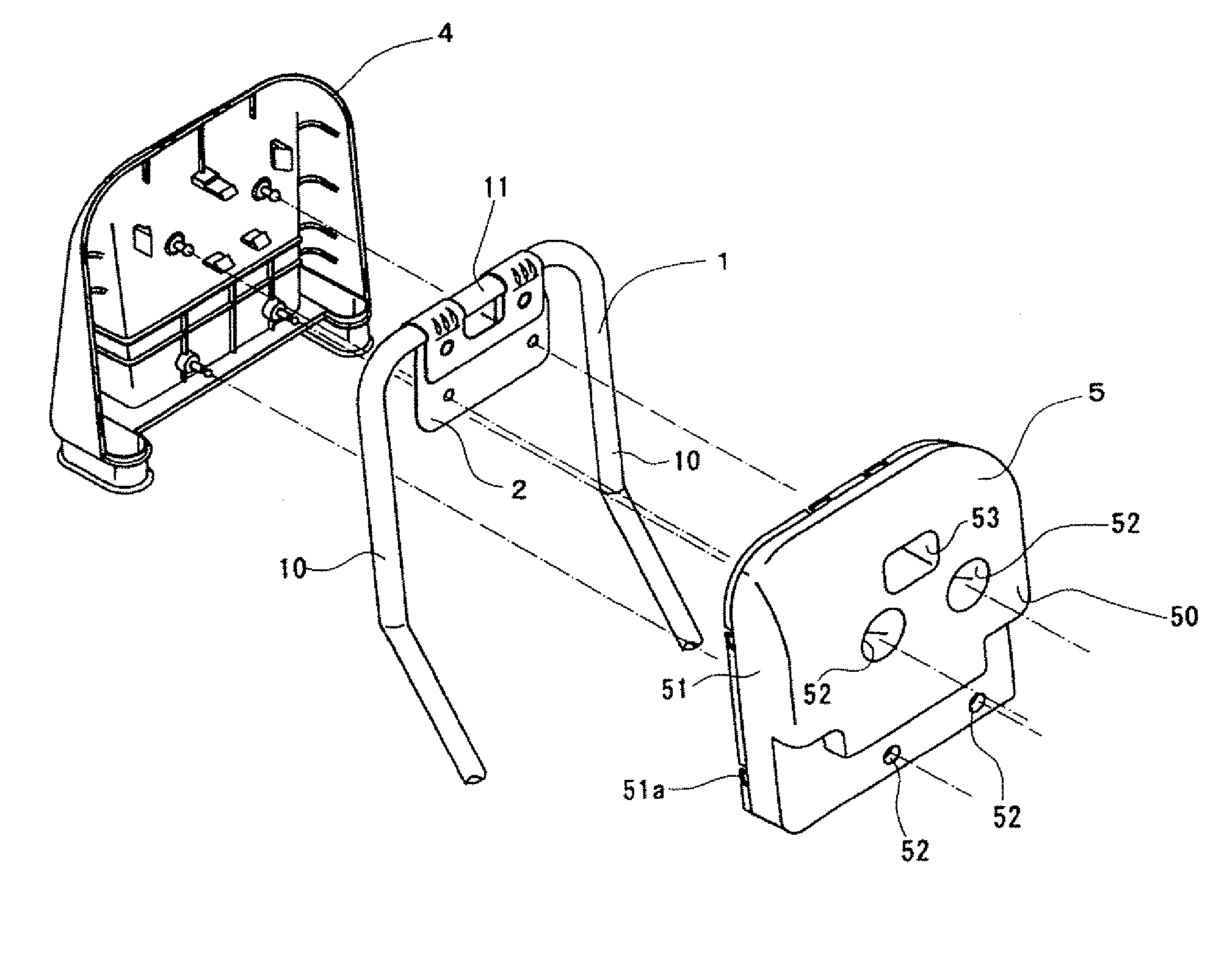 Head rest apparatus