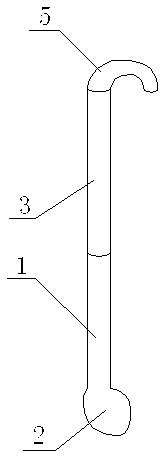 Extension-type medicine spoon with hook structure