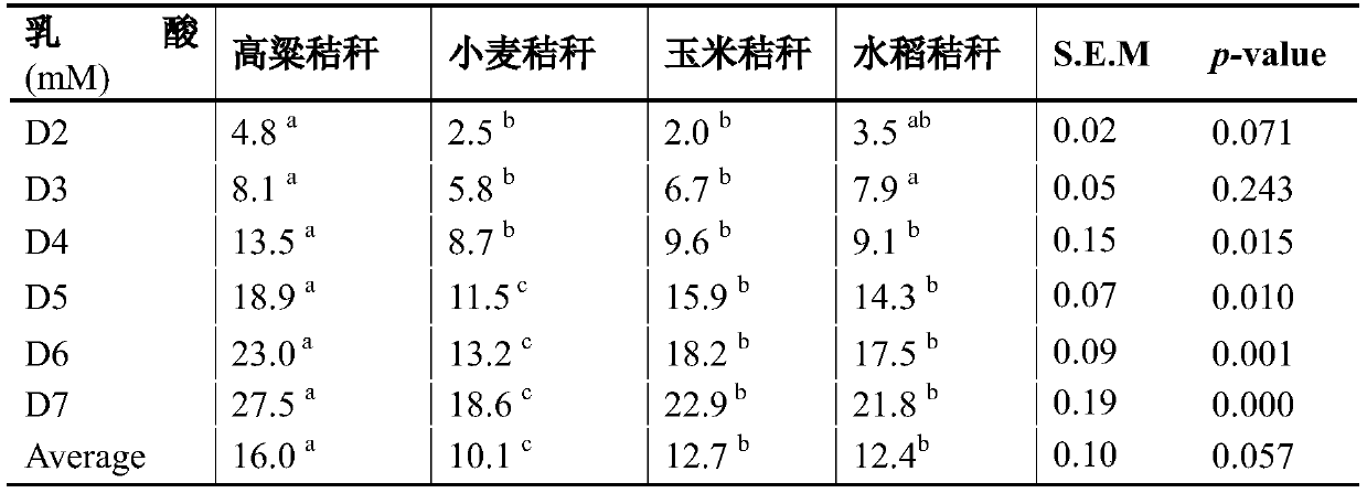 A new method and application of producing lactic acid by fermenting straw with Pyrocystida sp.