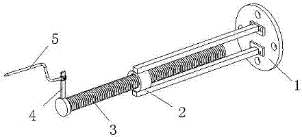 Method for using center calibration device of engine vibration experiment