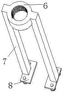 Method for using center calibration device of engine vibration experiment