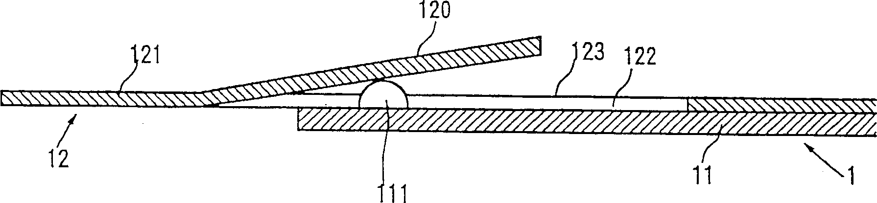 Magnetic-head supporting element mfg. method