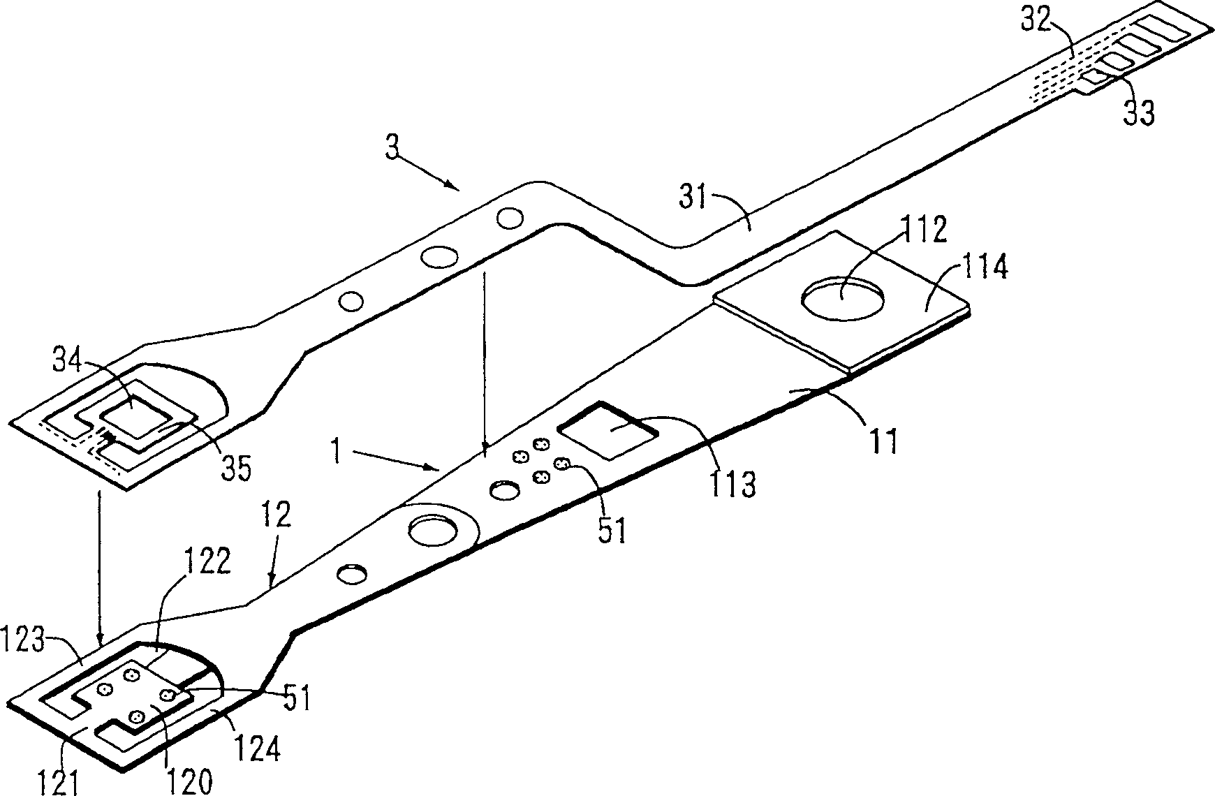 Magnetic-head supporting element mfg. method