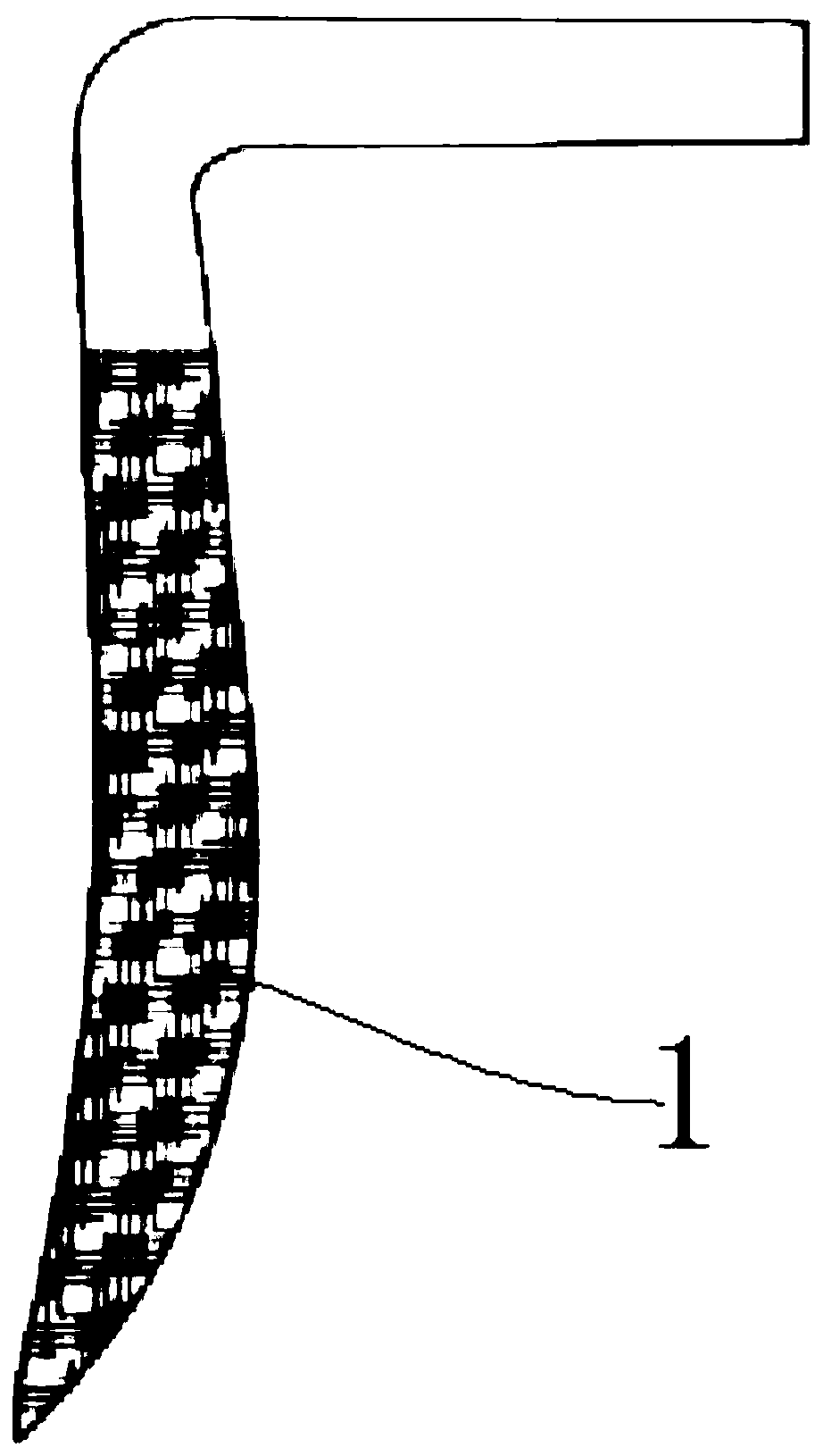 Fabrication method of composite nasal bridge prosthesis with surface micropores