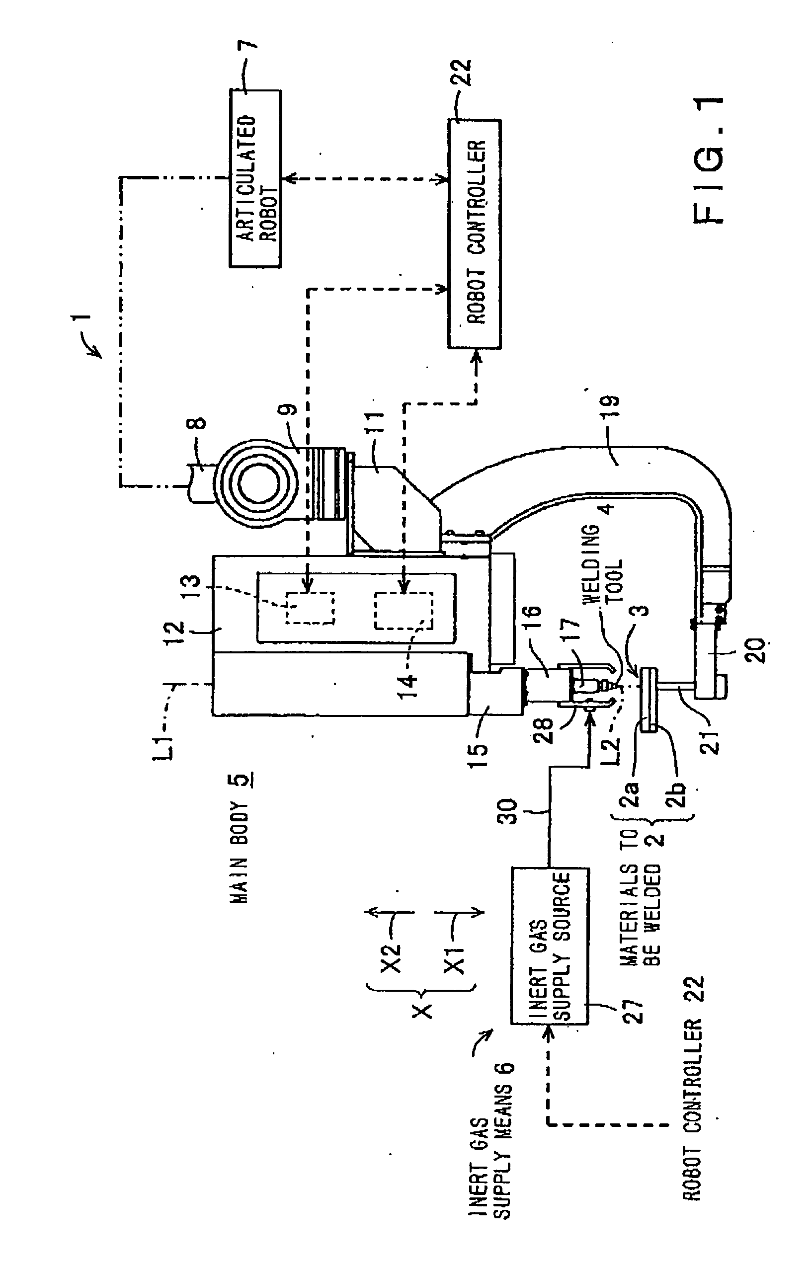 Friction stir welding machine and friction stir welding tool