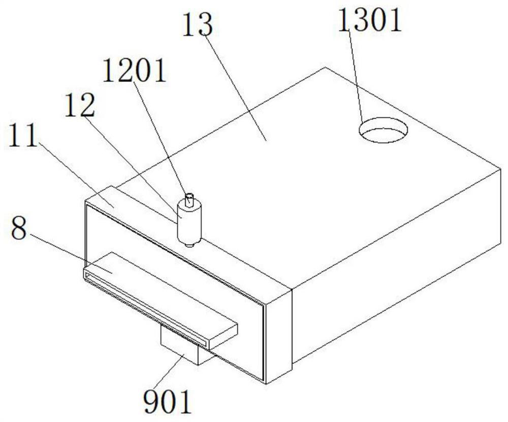 Casting extrusion device for battery diaphragm production