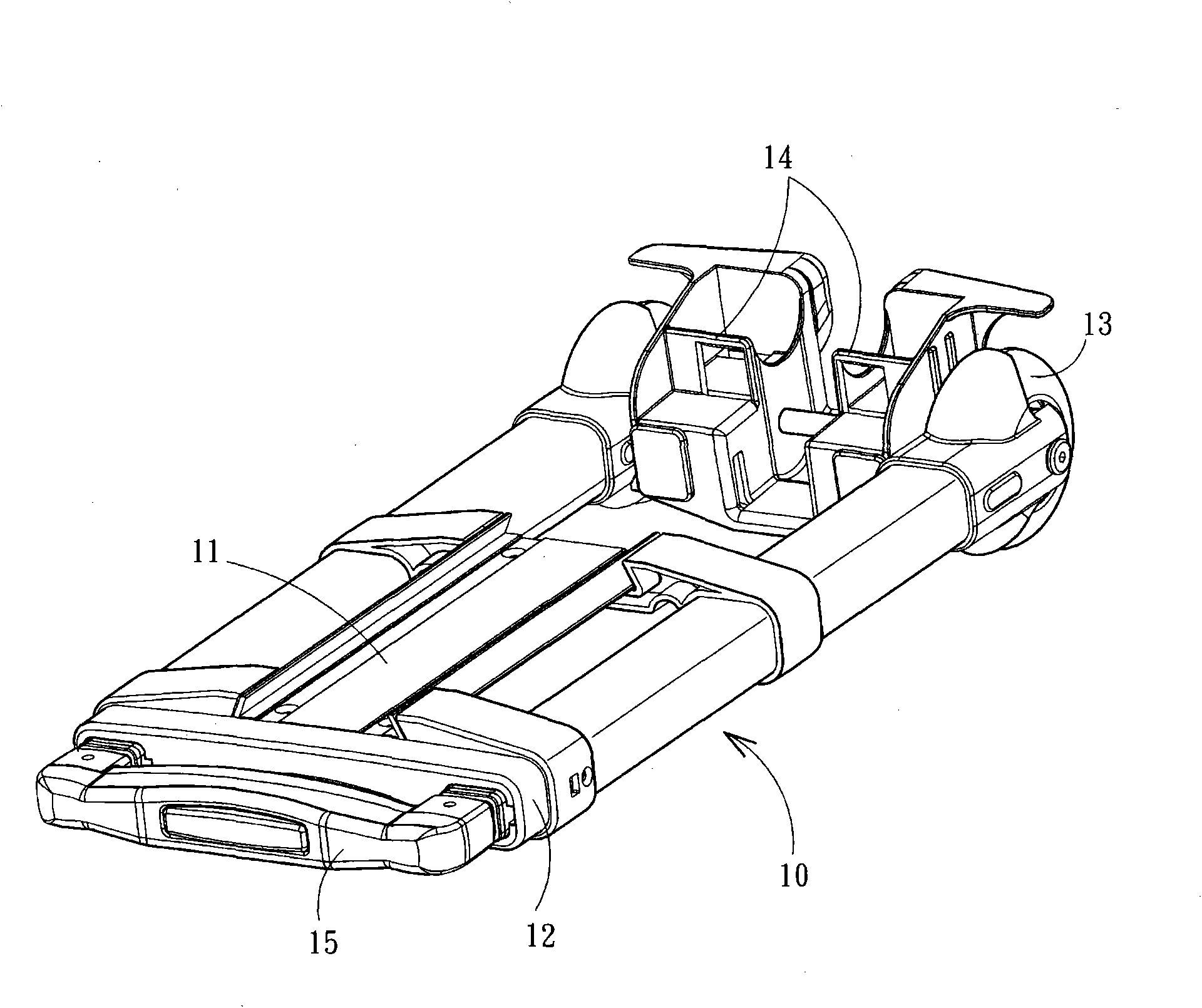 Quickly-disassembled storage device