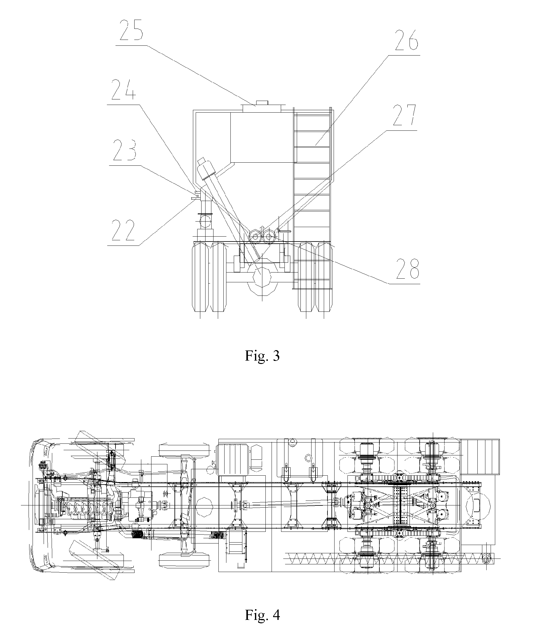 On-site mixed loading truck for explosives with different detonation velocities