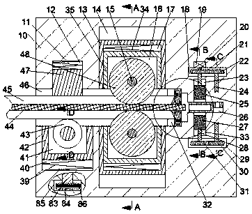 Automatic installation device of wire connector lug