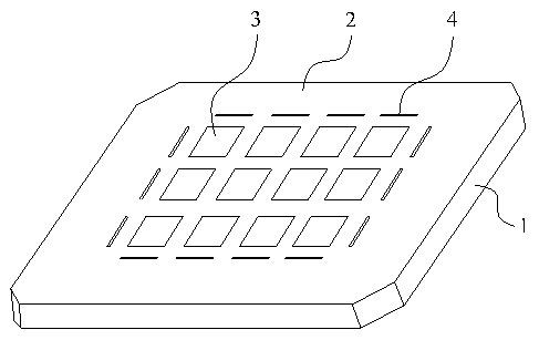 Mask plate used for evaporation and manufacturing method thereof