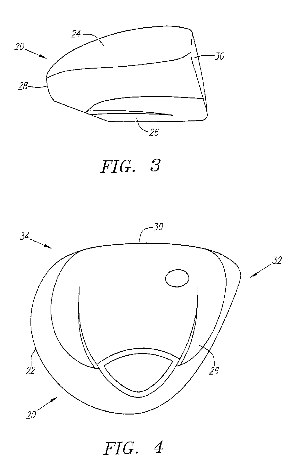 Golf club striking plate with variable thickness