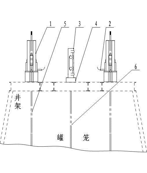 Falling protector and dynamic operation monitoring system for cage guide rope