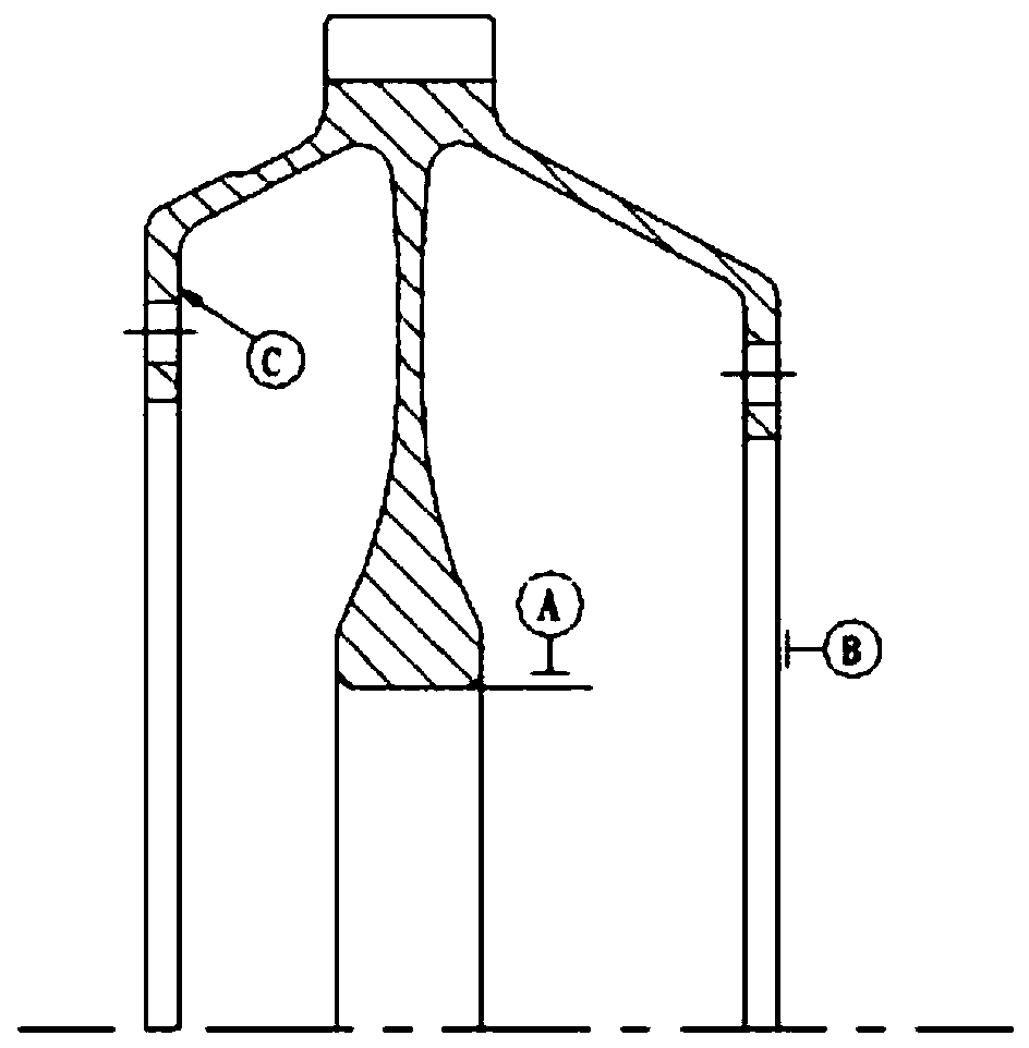 Machining method for controlling deformation of high-precision and high-temperature alloy thin-walled dual-wing mounting edge disk part