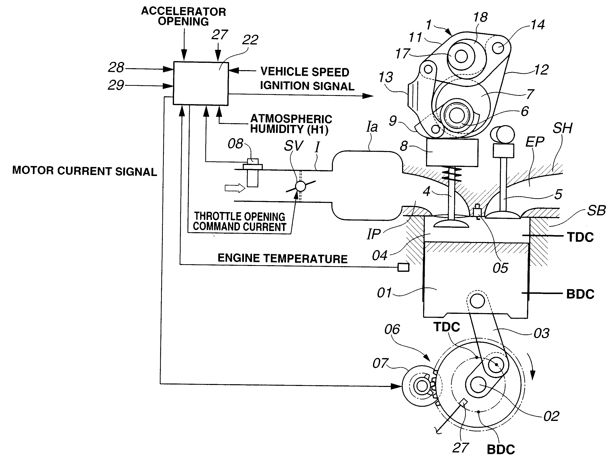 Variable valve actuating apparatus for internal combustion engine