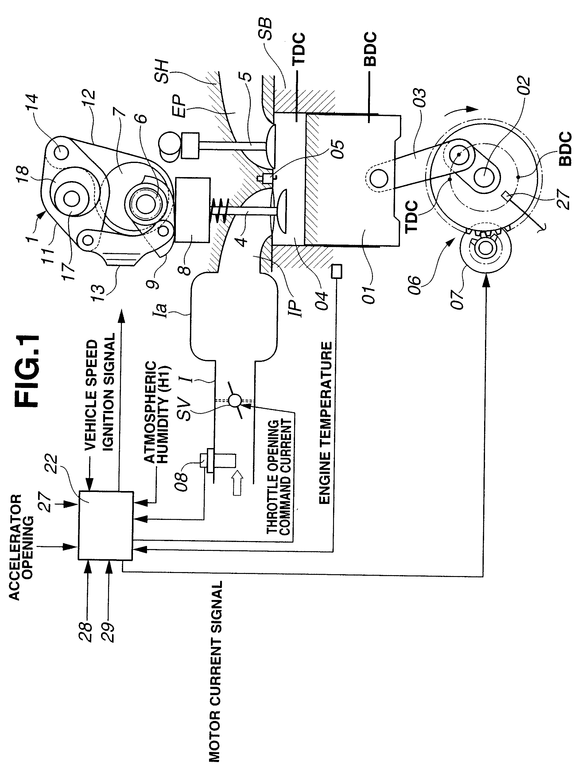 Variable valve actuating apparatus for internal combustion engine