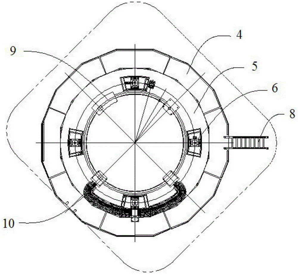 Simple carrier rocket launching system