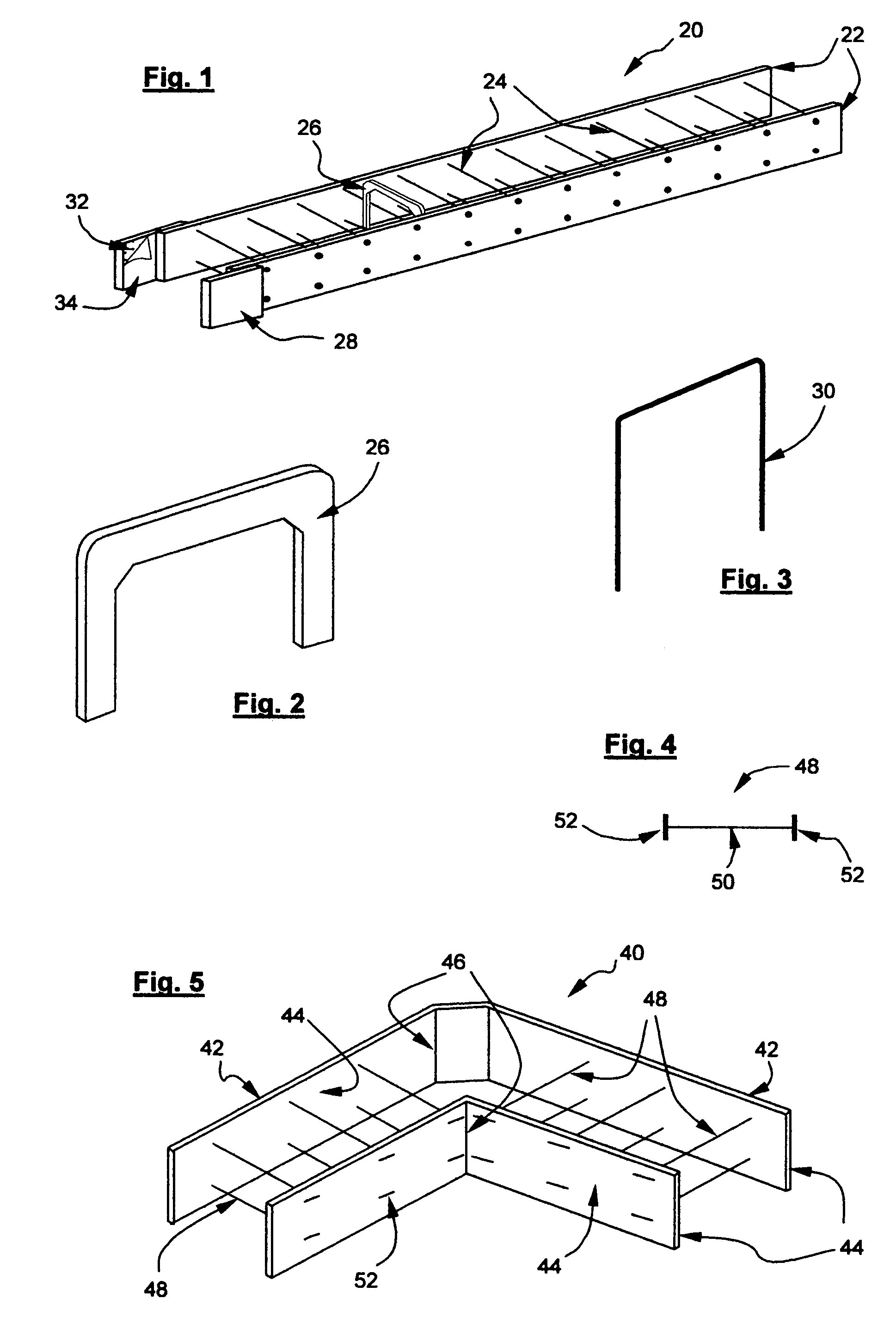 Landscape edging form assembly and method