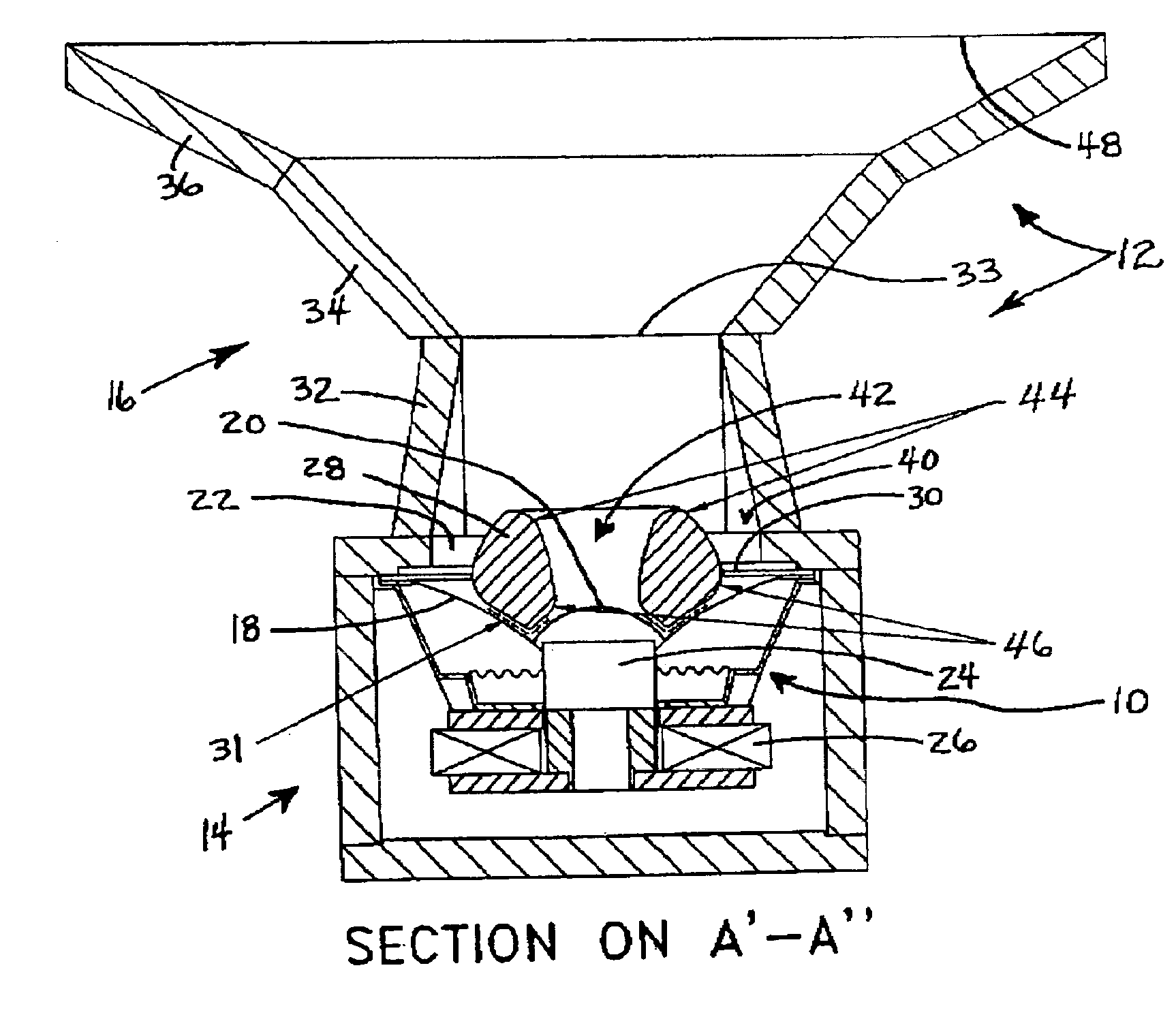 Directional loudspeaker unit