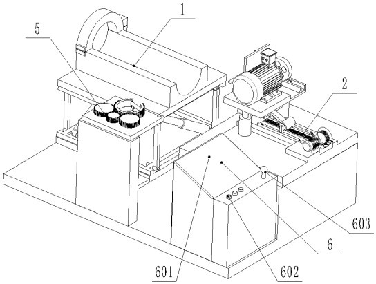 A corn removal nursing treatment device acting on the sole of the foot