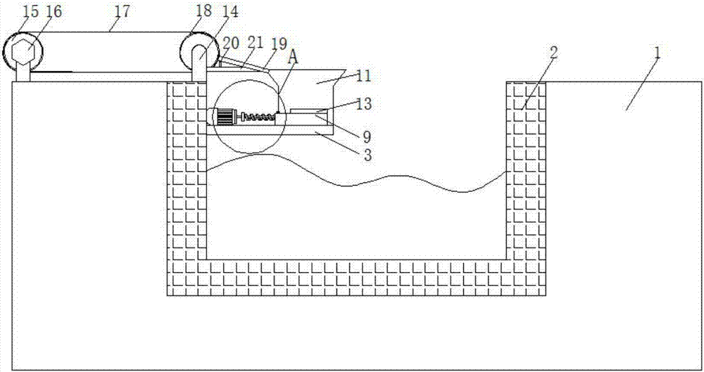 Artificial intelligent automatic feeding device for ecological fishpond