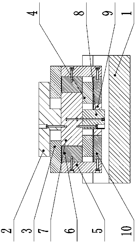 A high-precision two-dimensional hydrostatic motion system combined with a linear axis and a rotary axis