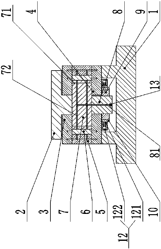 A high-precision two-dimensional hydrostatic motion system combined with a linear axis and a rotary axis