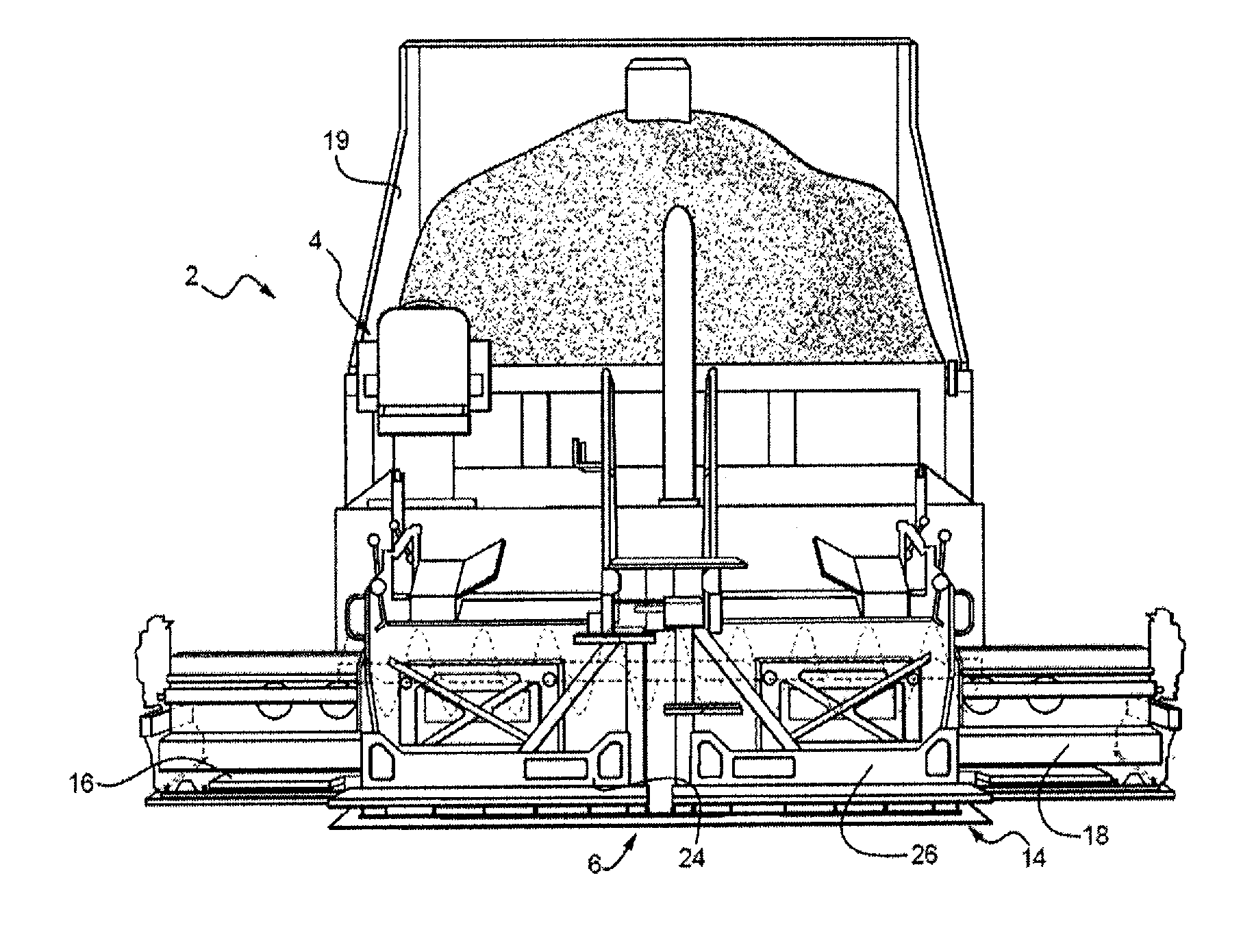 Resistive braking via screed heating