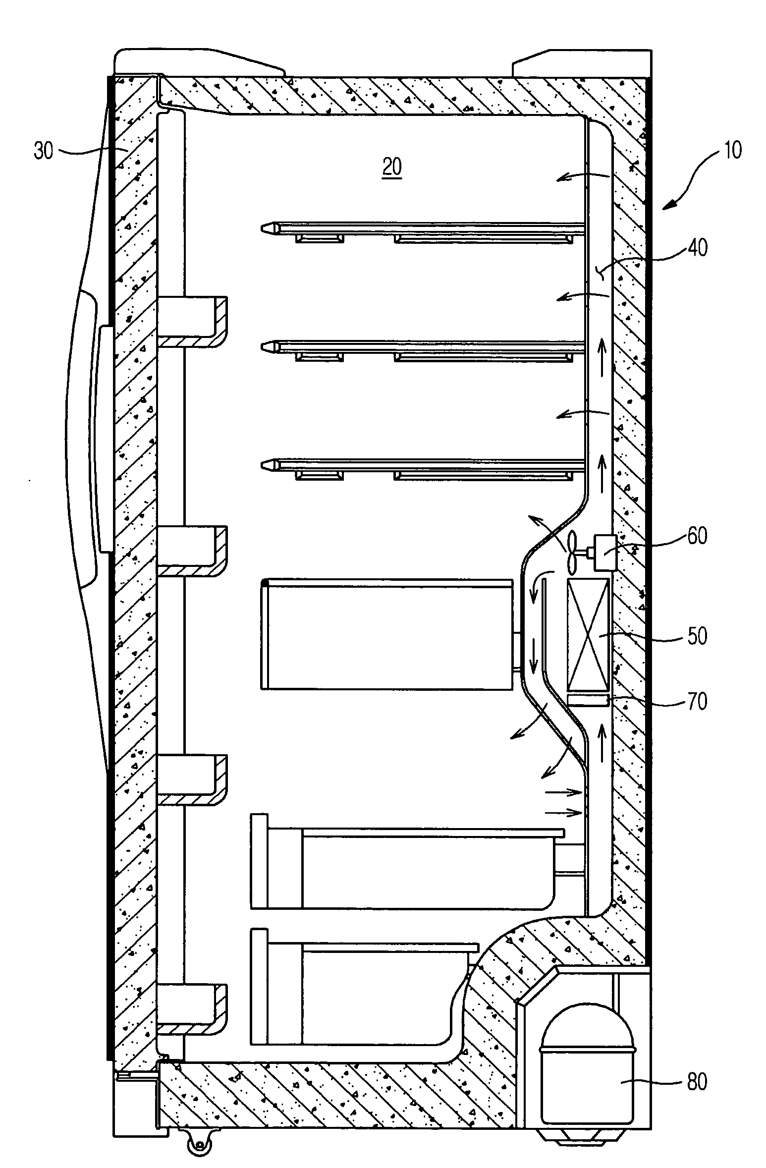 Cooling system and method of controlling the same