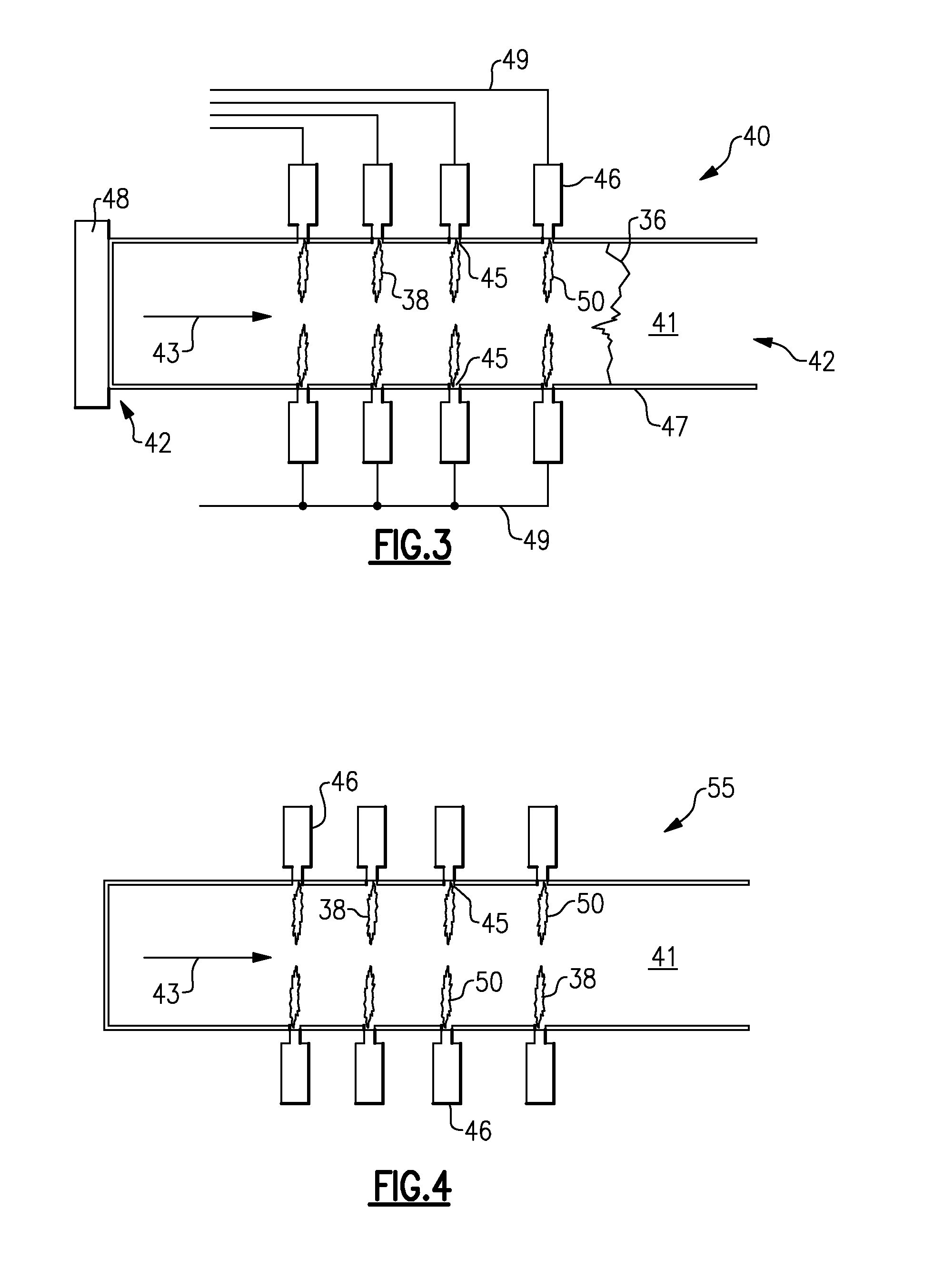 Fluidic deflagration-to-detonation initiation obstacles