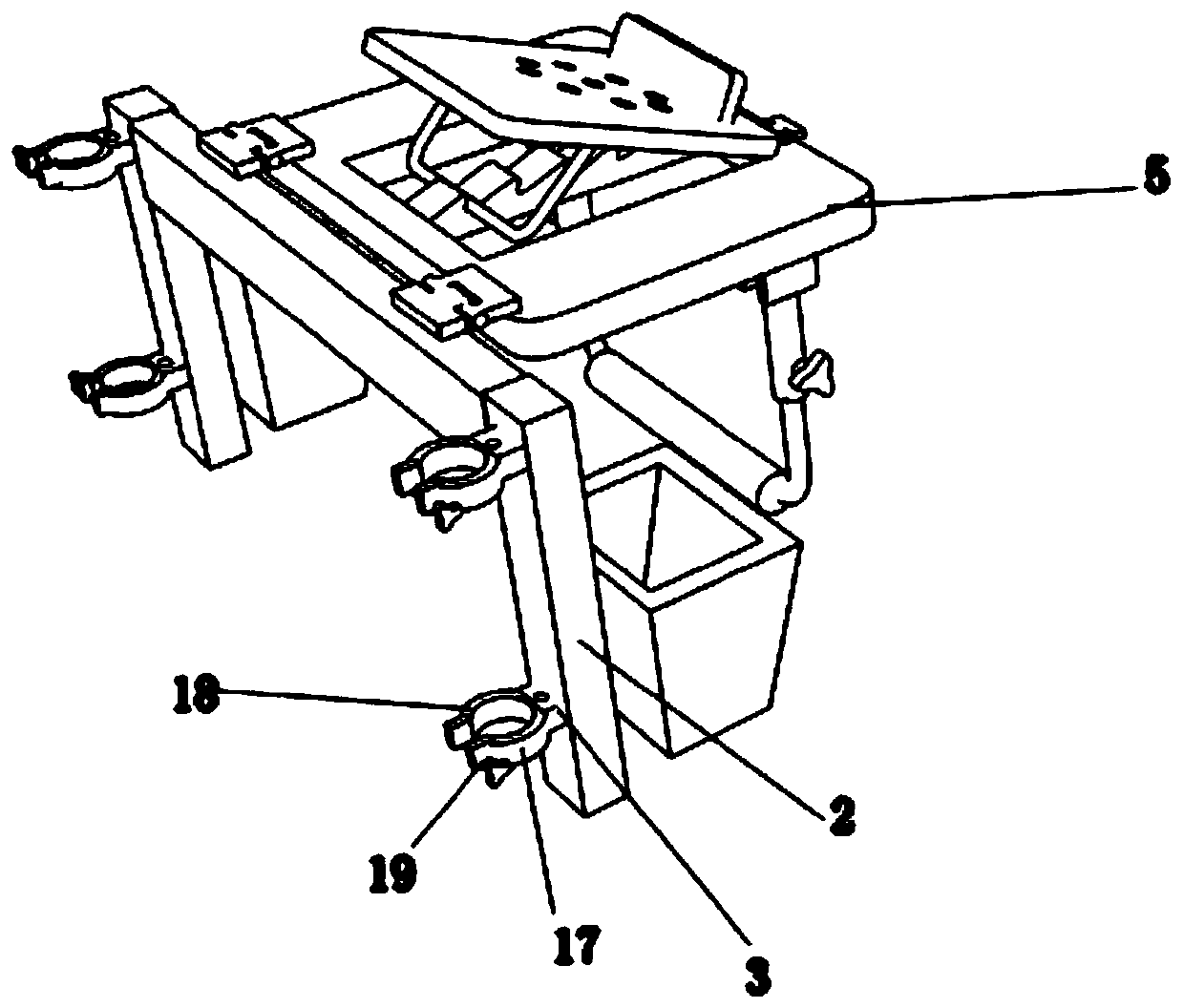 Desk for student dormitory