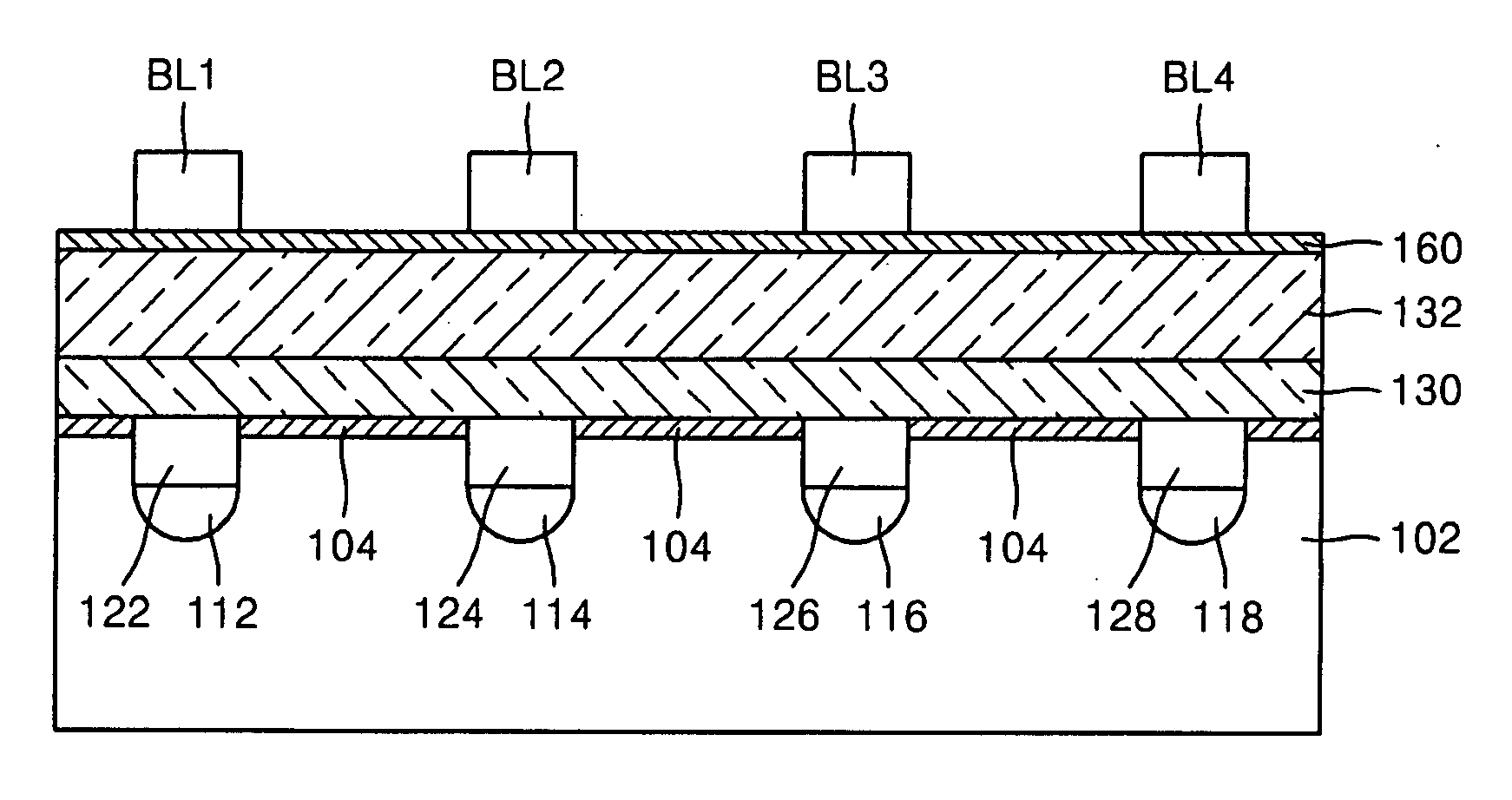 Nonvolatile memory device and methods of operating and fabricating the same