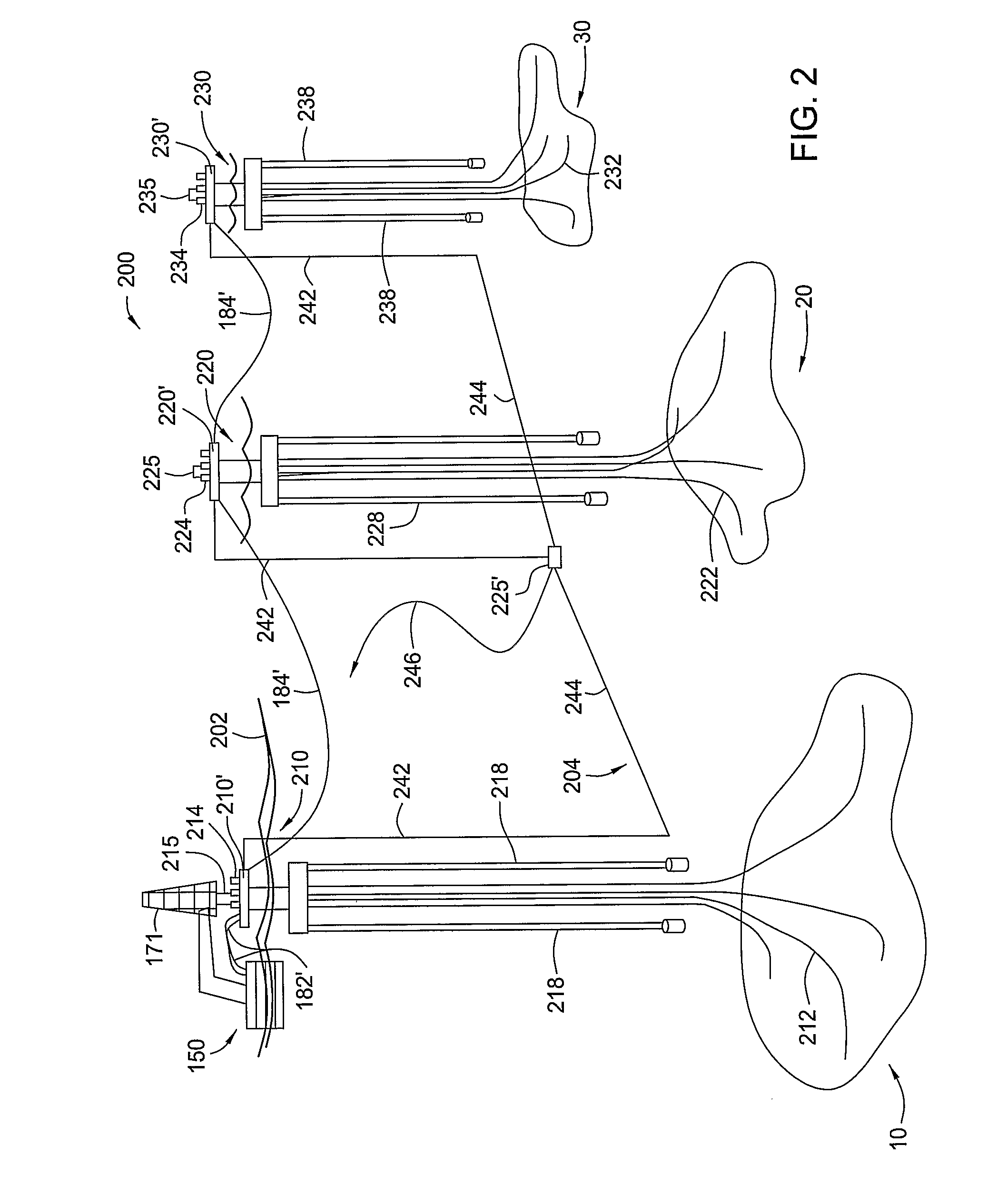 System and vessel for supporting offshore fields