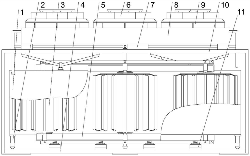 High-power power transformer