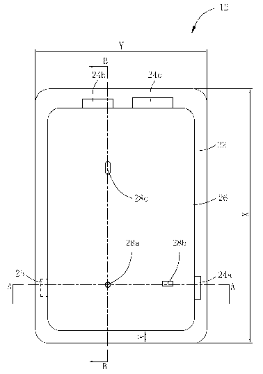 Forging mould and molding method of metal casing applied to electronic device