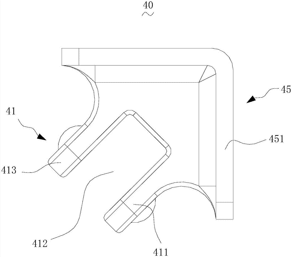 Display screen corner protecting mechanism and display screen