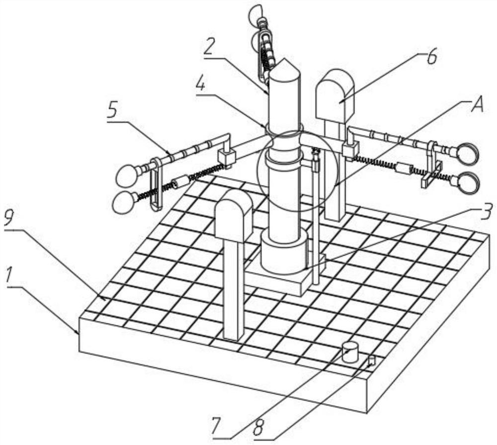 All-weather multidirectional wind-light bird repelling device