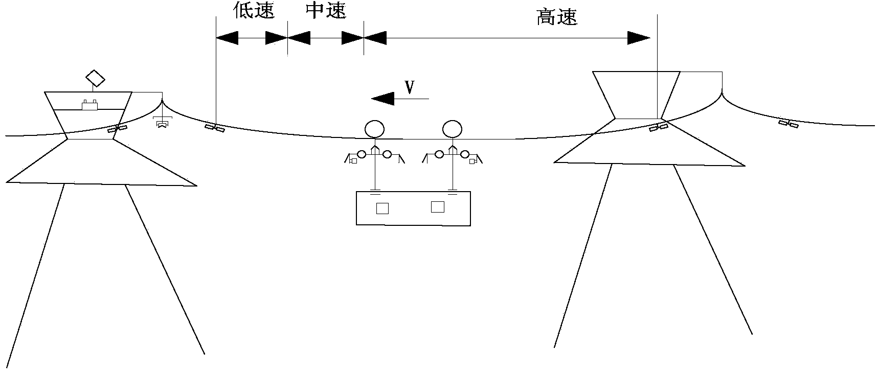 Device and method for controlling self-localization, butting and charging of high-voltage line inspection robot