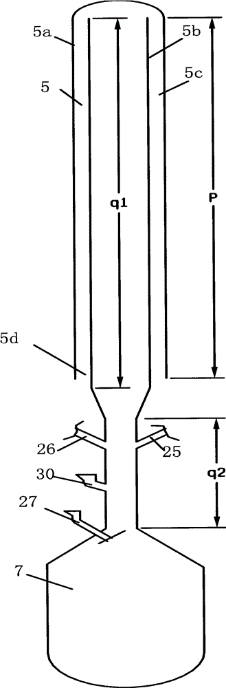 Double-lifted pipe catalytic cracking device and method thereof