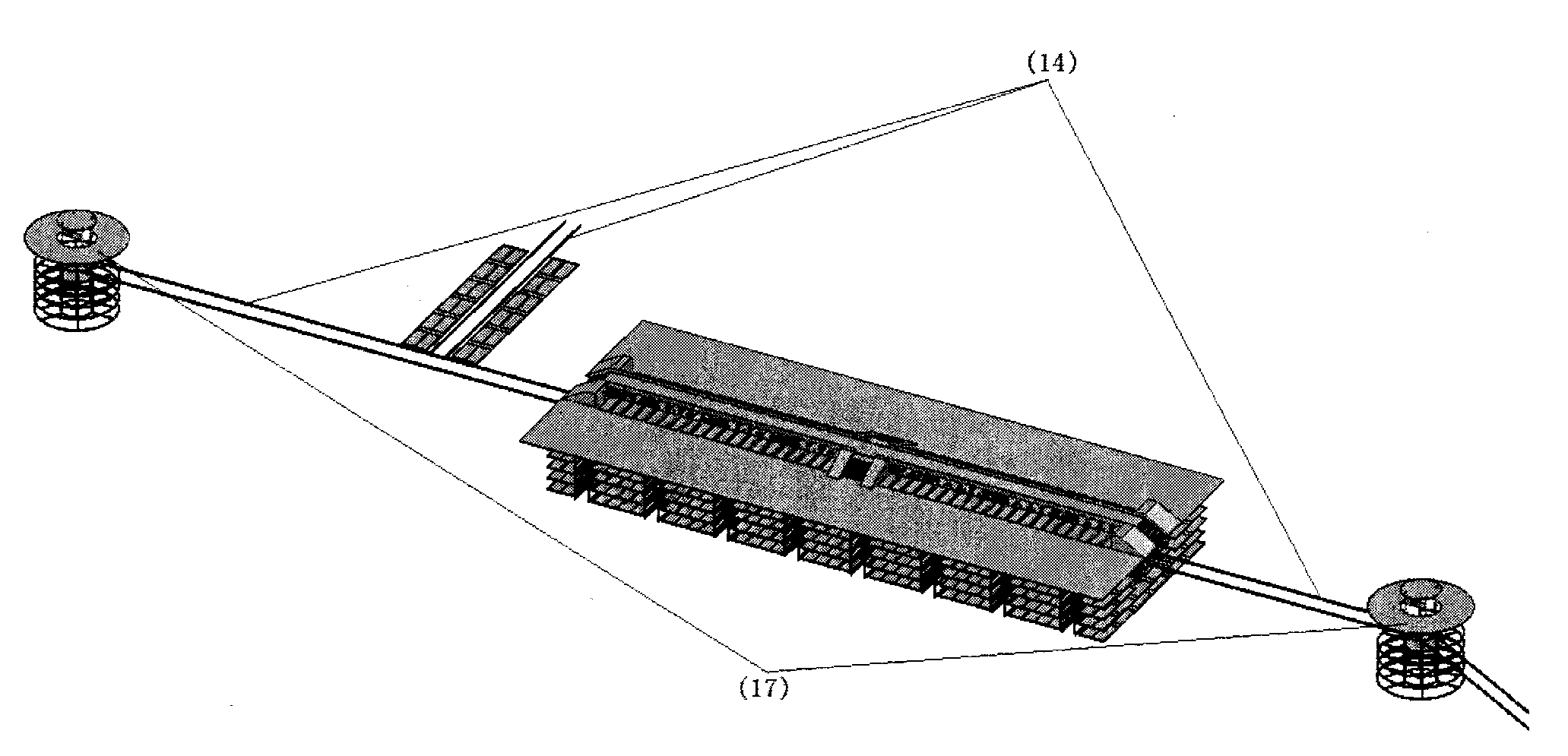 Automatic space management network system for green energy resources and method for optimizing access efficiency of automatic space management network system