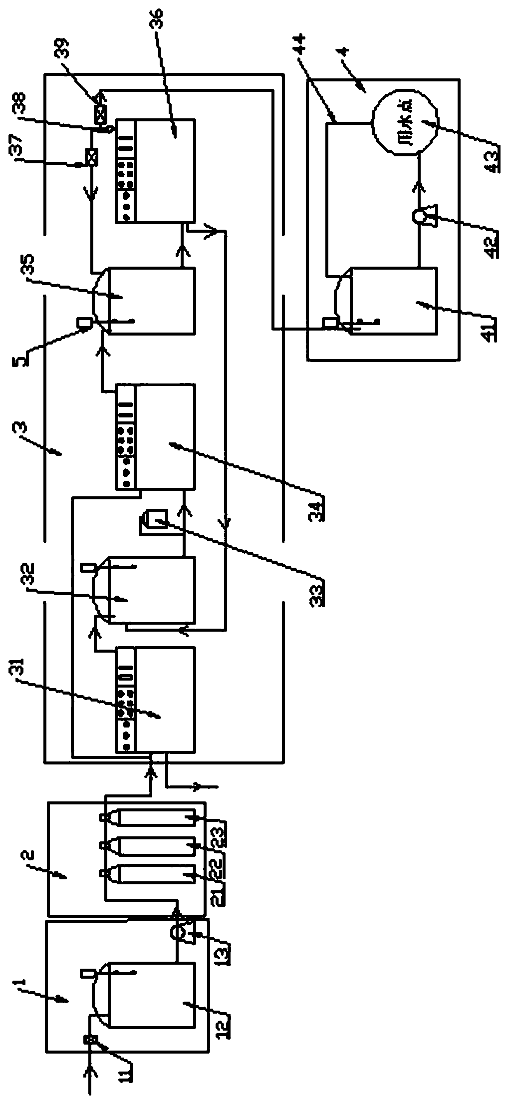 Purified water production device and production method