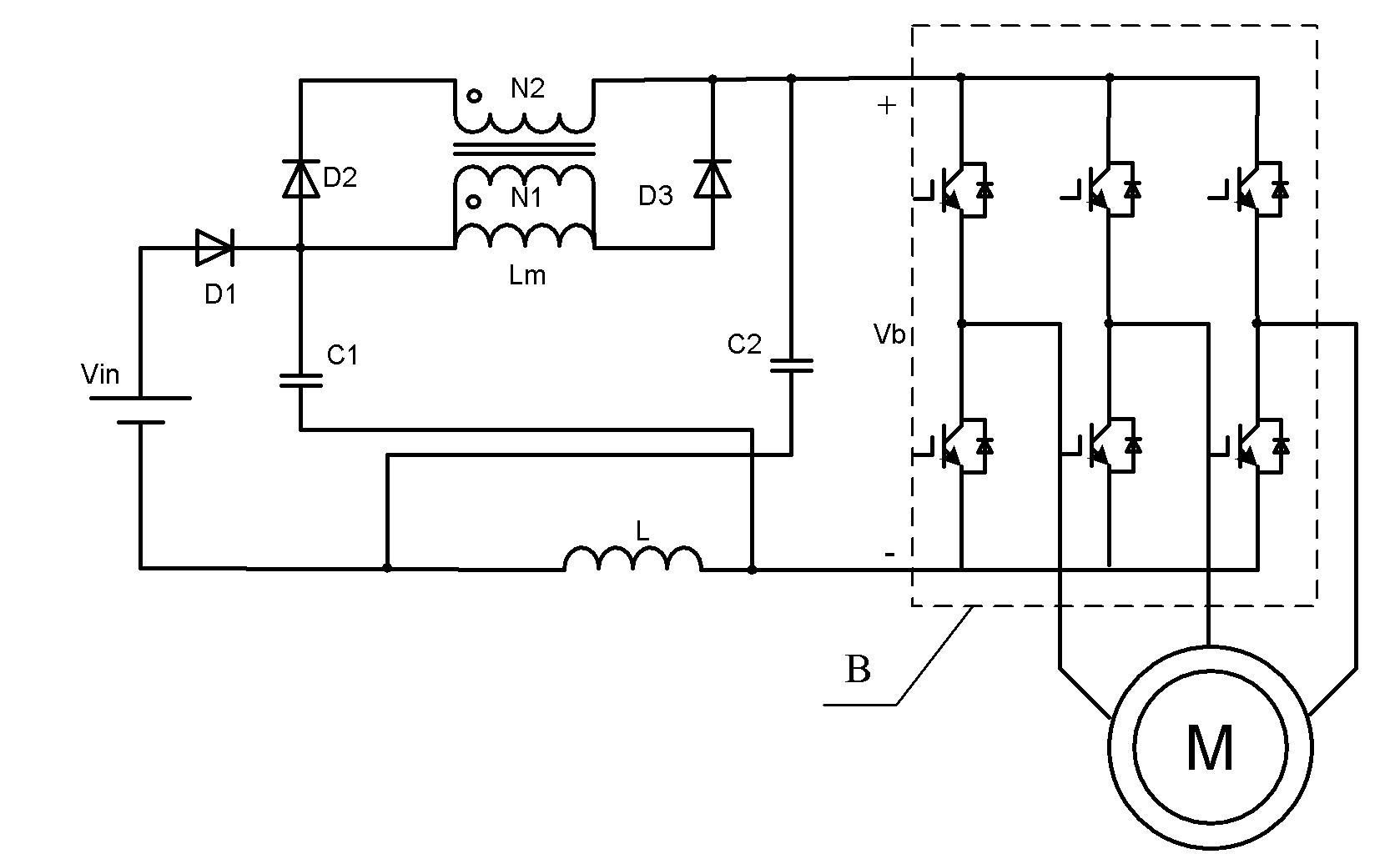 Single-stage boost inverter