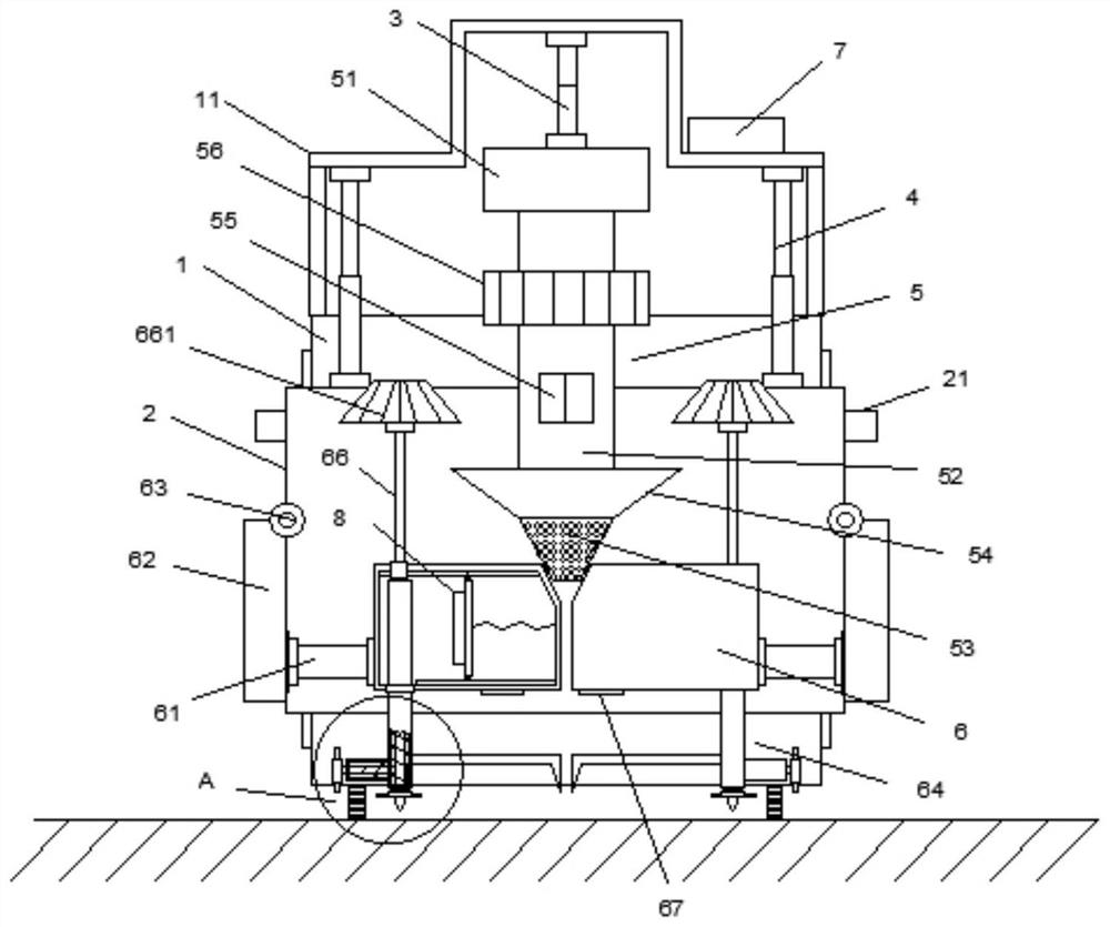 Intelligent agricultural fertilization precise control device