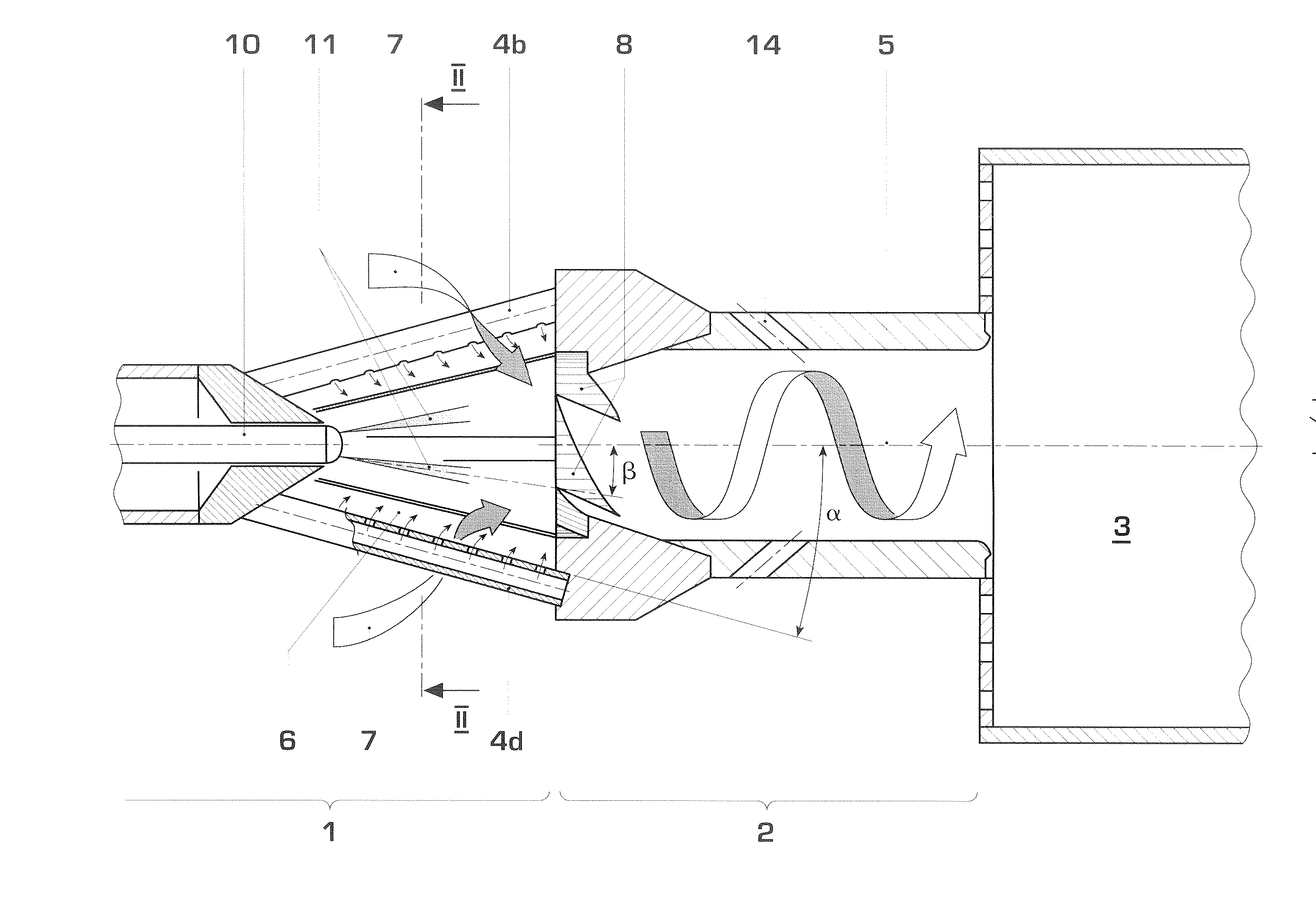 Burner for a Gas Turbine