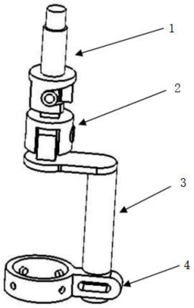 Optical probe mounting and debugging device for machining center and use method of optical probe mounting and debugging device