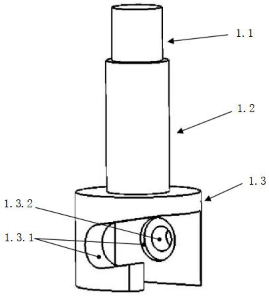 Optical probe mounting and debugging device for machining center and use method of optical probe mounting and debugging device