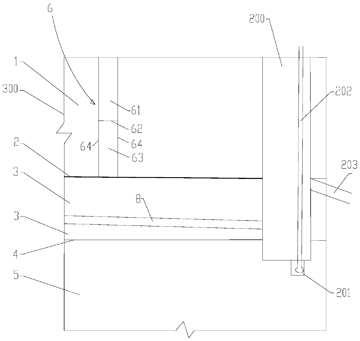 Permeation-well-containing saline-alkali region water resource collecting and utilizing system