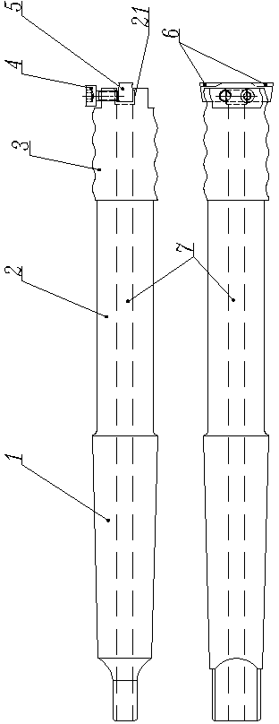 Combined tools for machining holes and machining methods