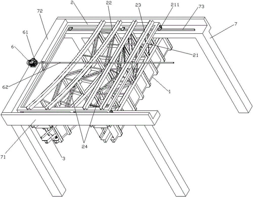 Suspension type monorail vehicle turnout system