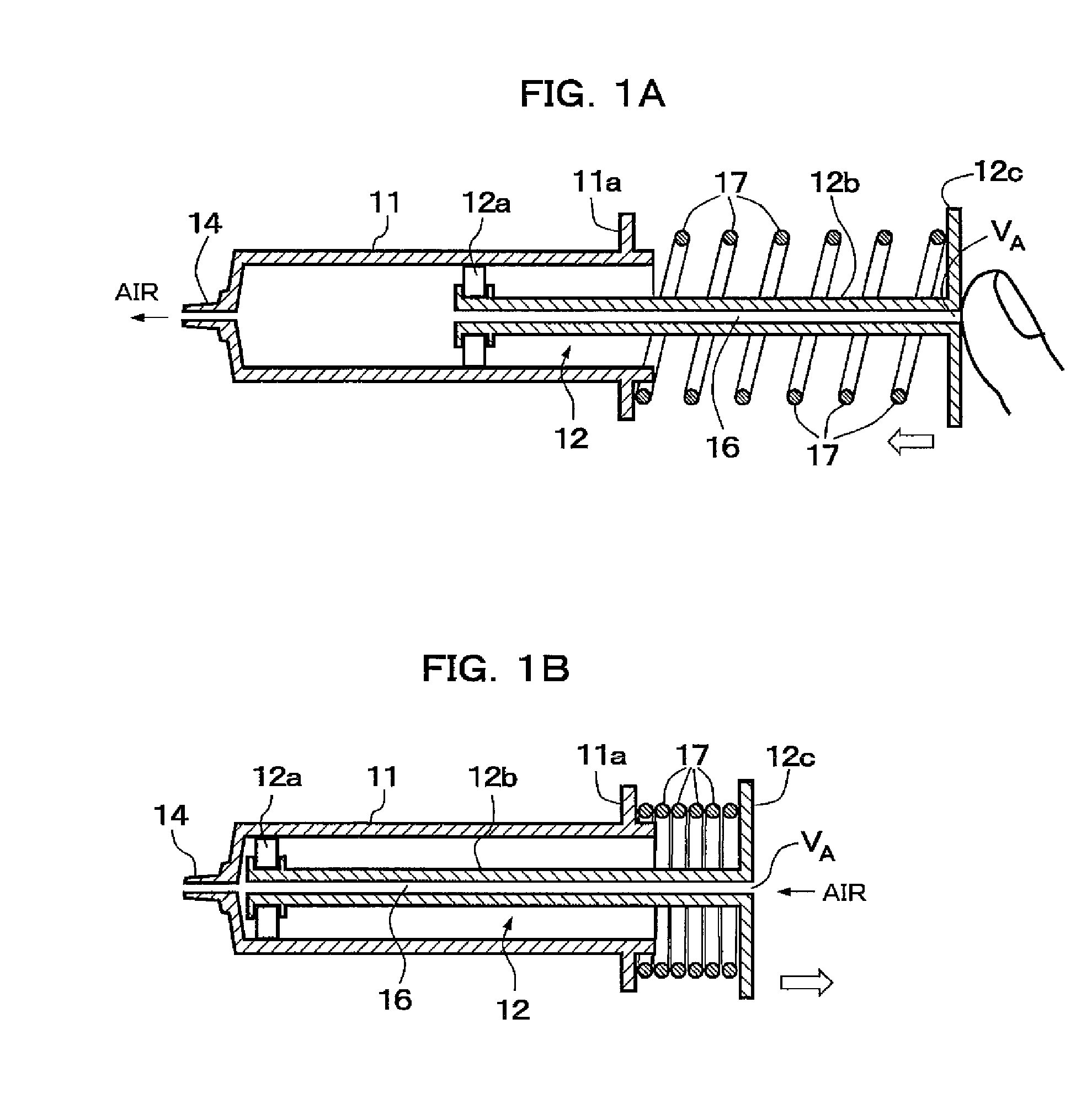 Automatic retractable syringe